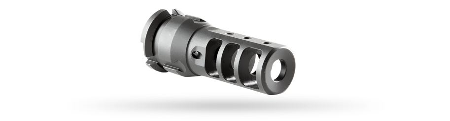 Barrels Choke Tubes Dead Air Armament Ready Series Dead Air KeyMount Muzzle Brake .338 M18x1.5 Accuracy International